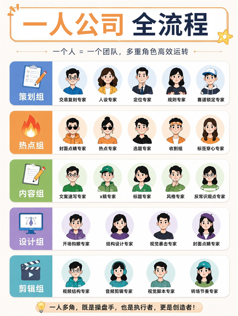 一人公司0~100w自由职业行动指南