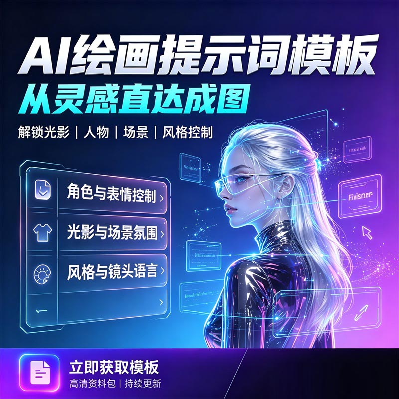 AI生图表情控制提示词